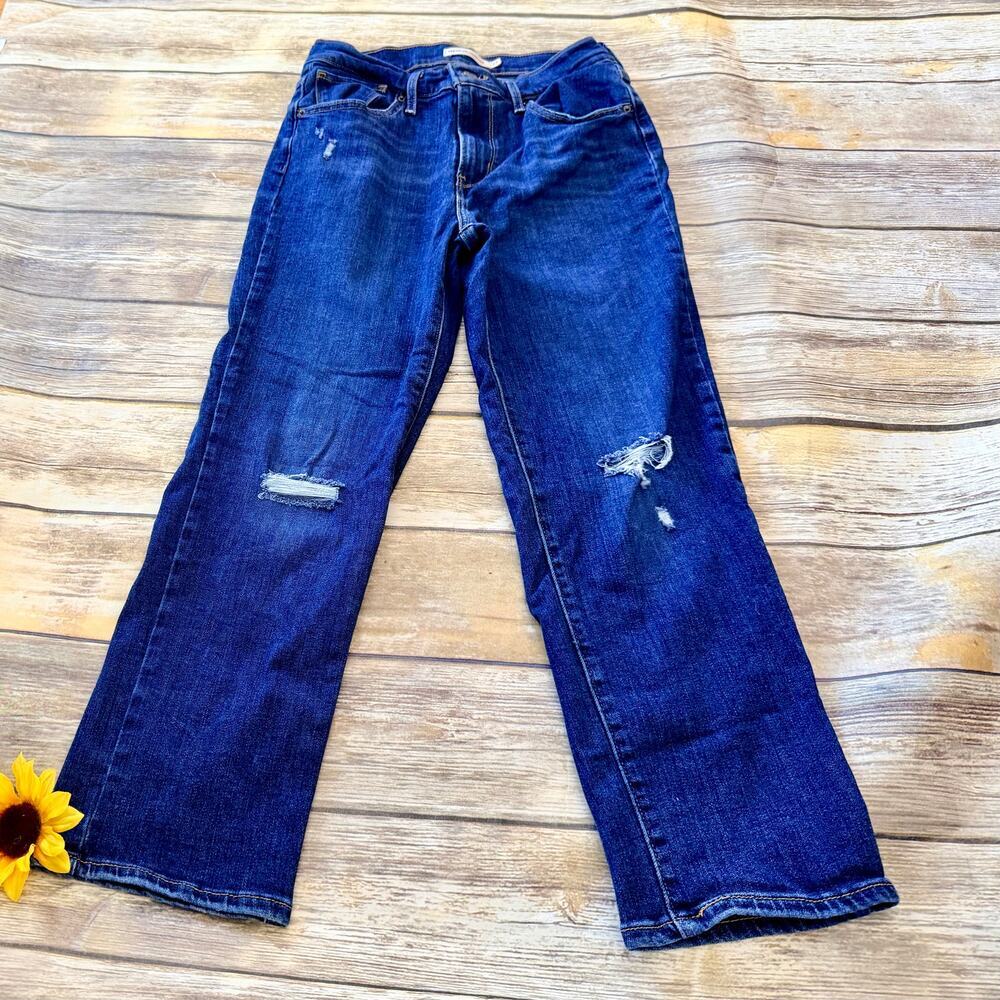 LEVI STRAUS HIGH RISE CROPS - Picture 2 of 9